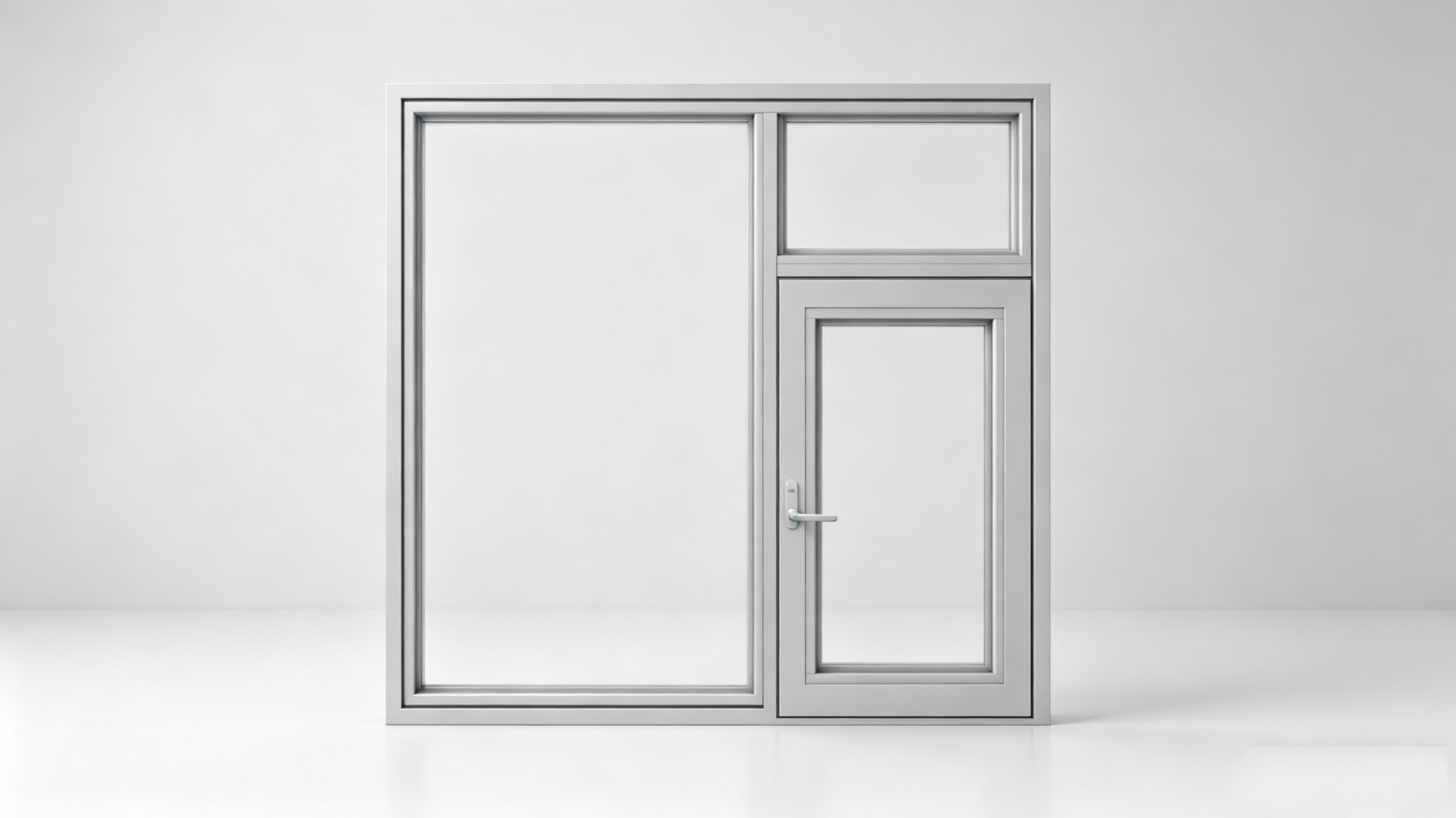 1096 Aluminum Alloy Fire-Rated Window