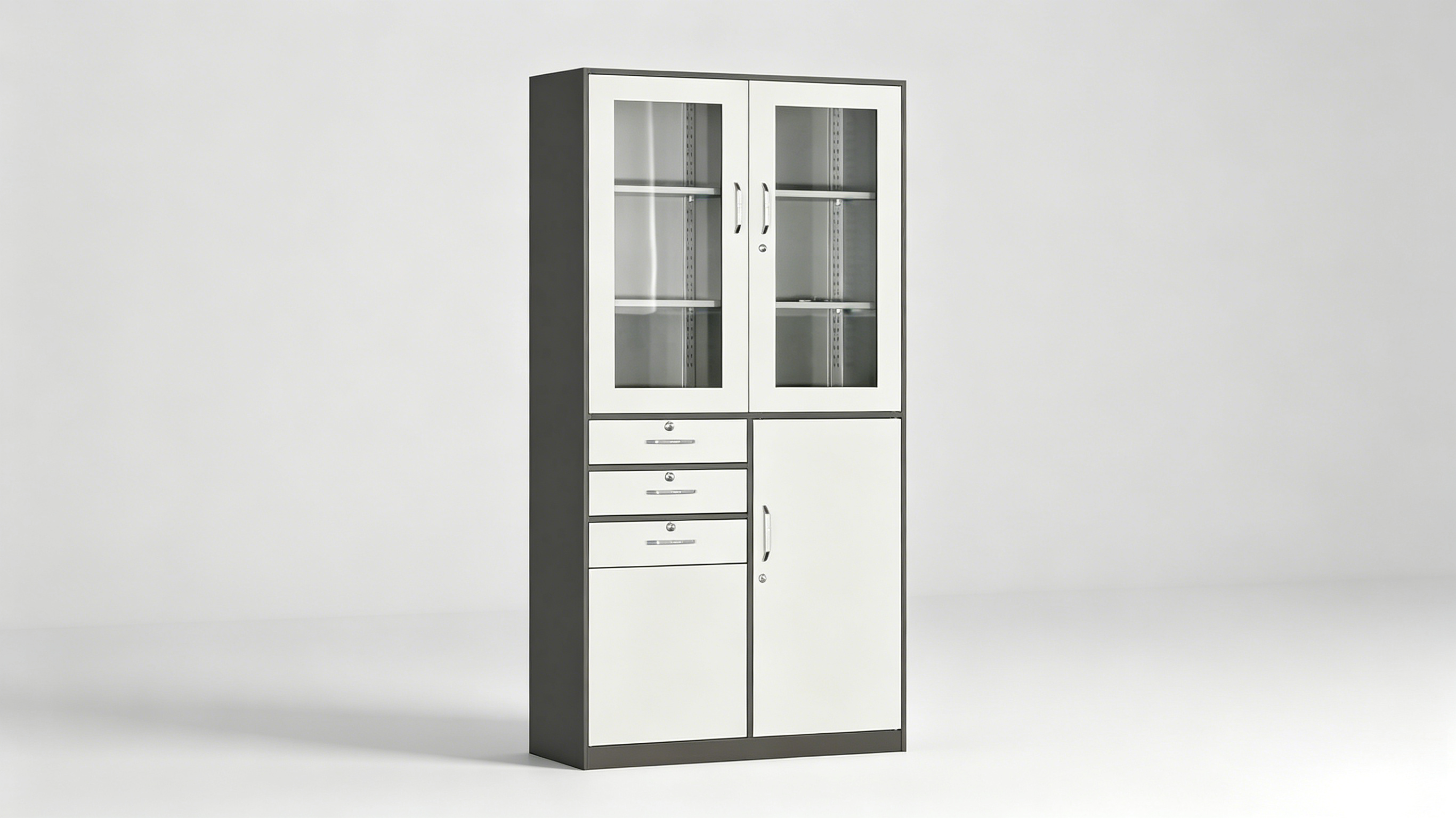 TSG-05 Three-Drawer Swing Bookcase