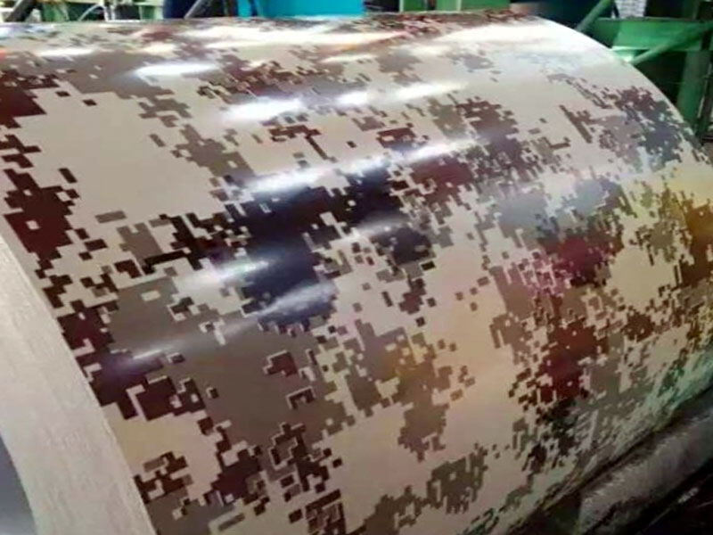 Camouflage Coated Steel Sheet - Huahui New Materials Metal Sheet Products