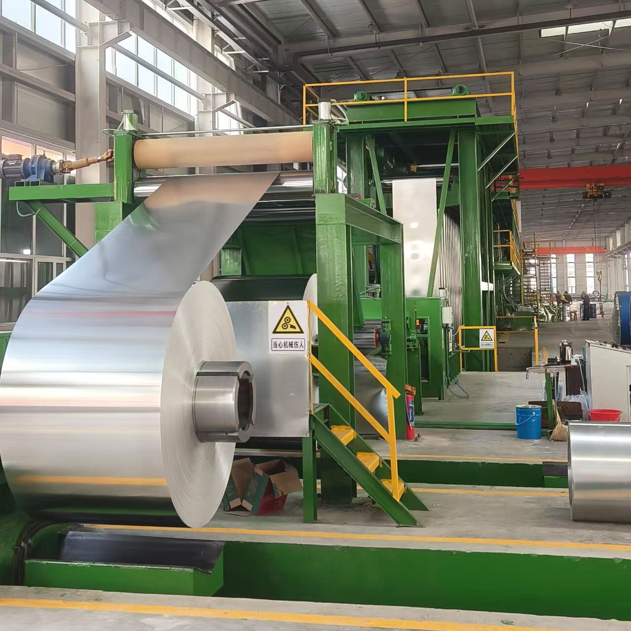 Huahui New Materials Production Base - Real-World Views of Aluminum Plate Processing Equipment and Powder Coating Lines 2