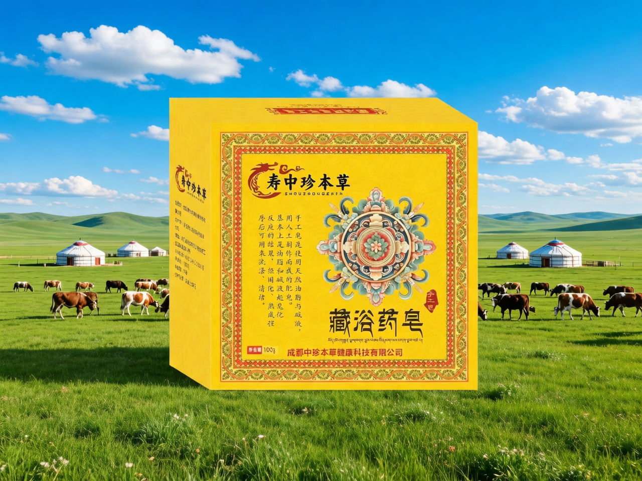 藏浴药皂