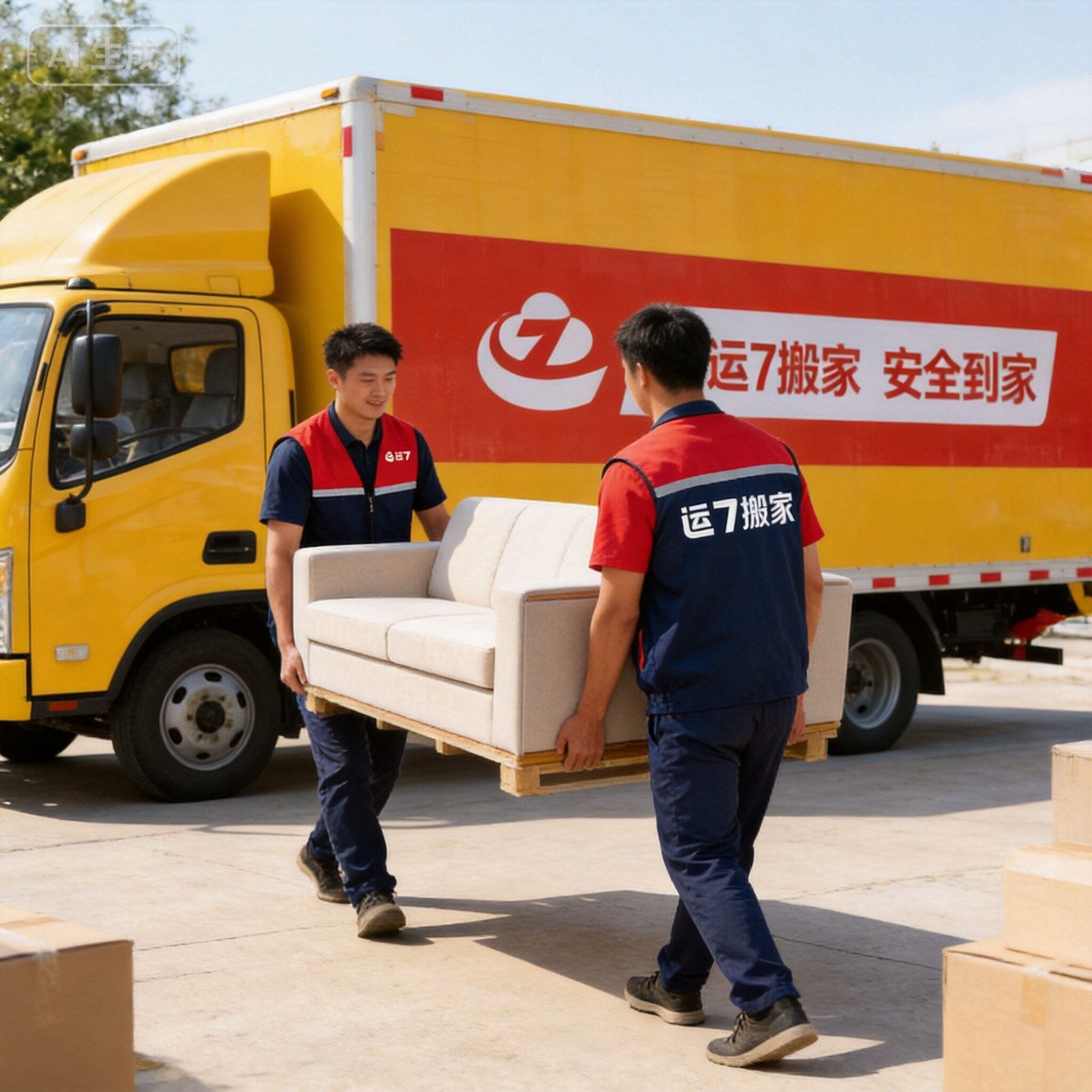 暑期高温搬家不用愁｜运七搬家三十余年专业护航，轻松入住新家住得安心