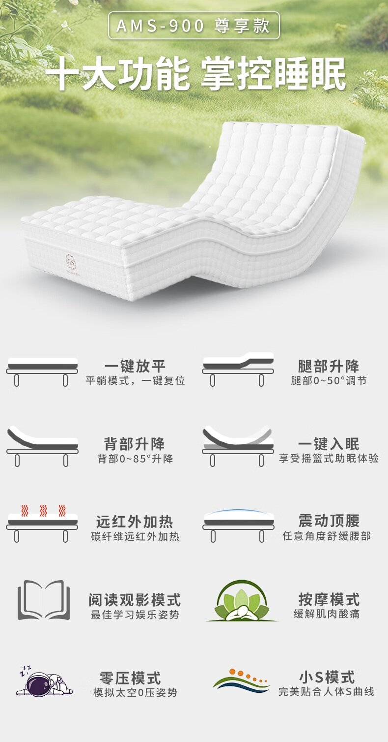 ASM600 尊享款智能电动床垫 详情图 2