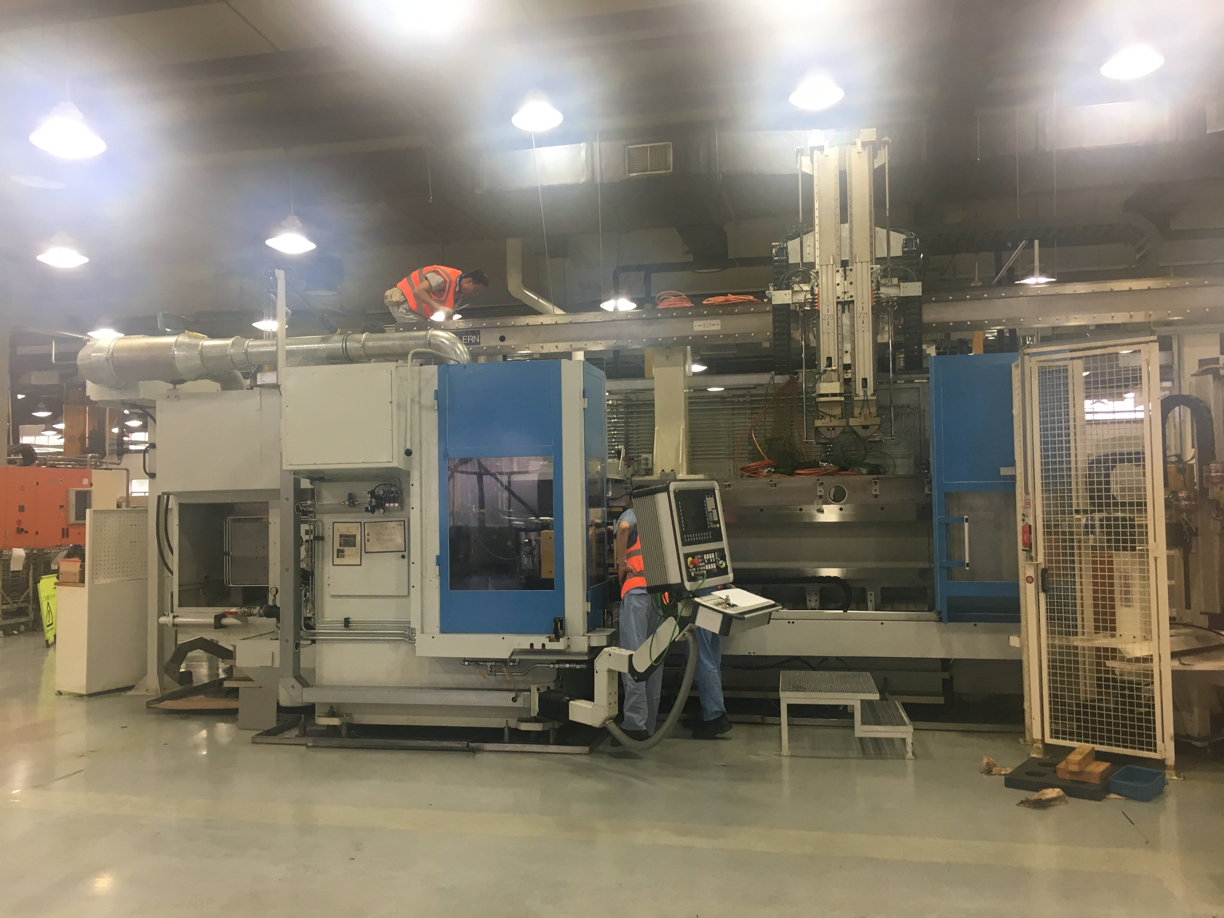 Dismantling, relocation and installation of a German-made KINK broaching machine - 3