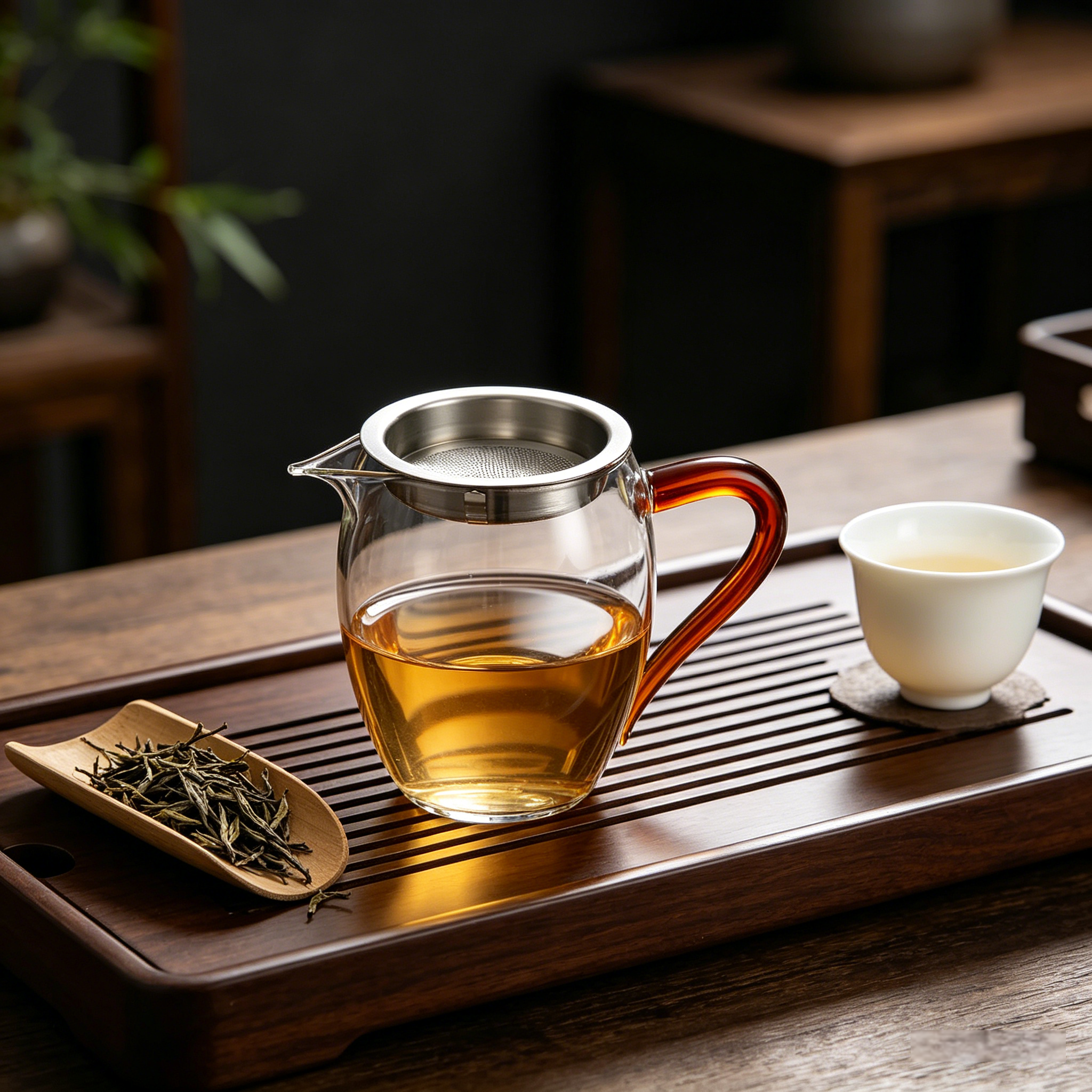 高硼硅玻璃公道杯 高品质高端茶具