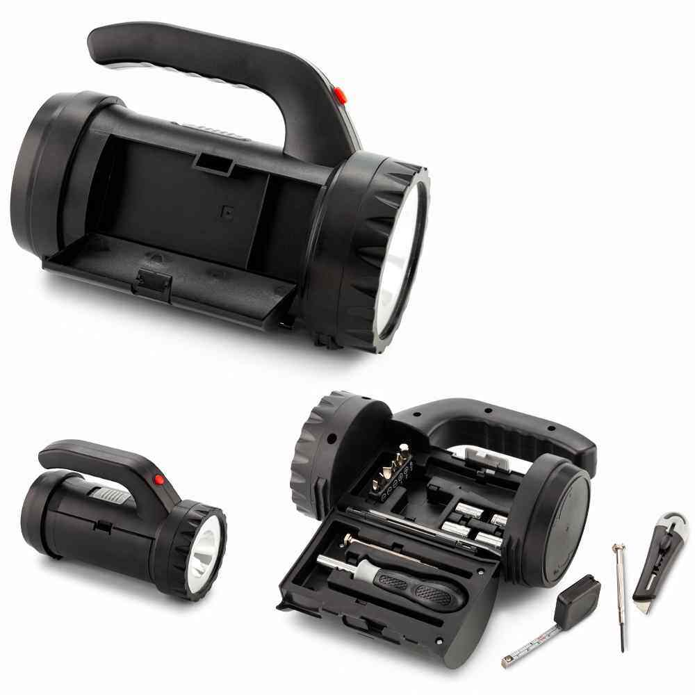 Steering Wheel Style Tool Set with Light