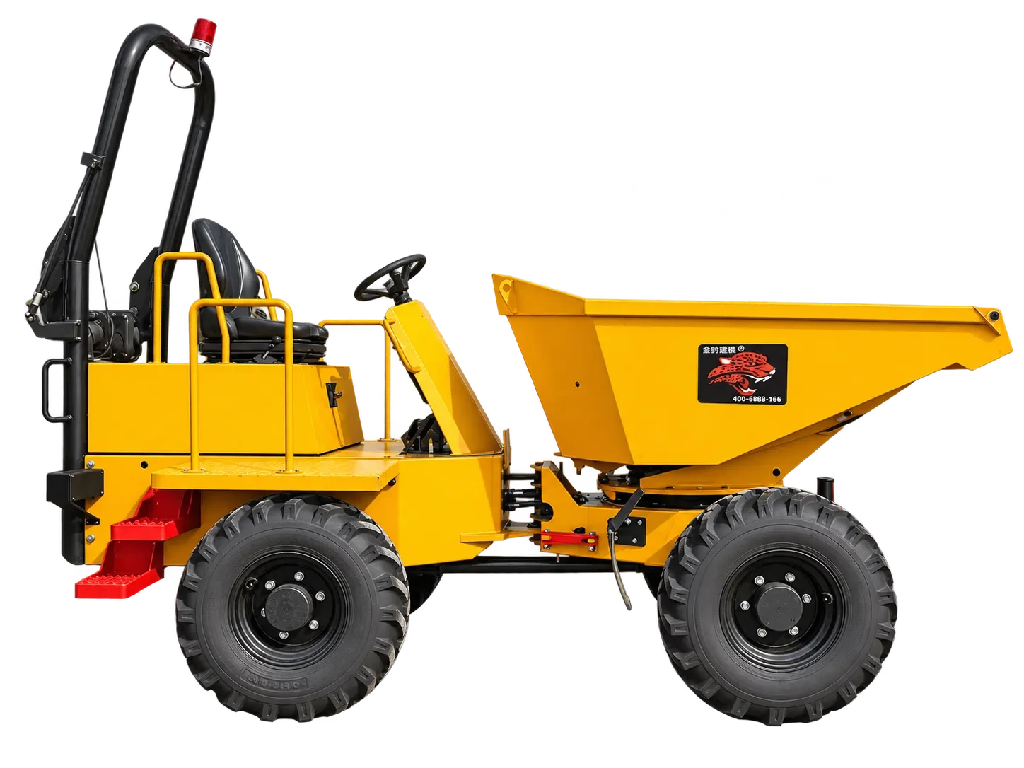 BHARAL BW30S 3-tonne power swivel dumper