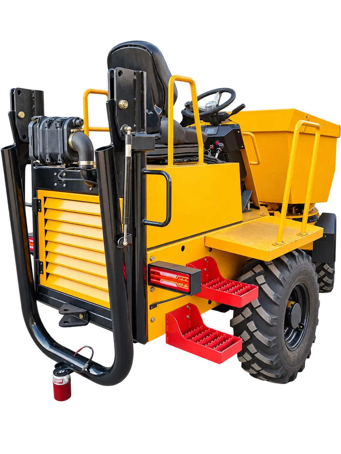BW30S skip lifting and discharging
