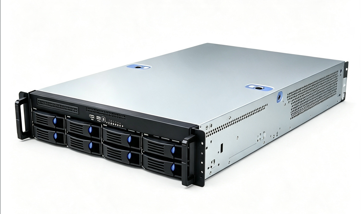 Rack-mounted server