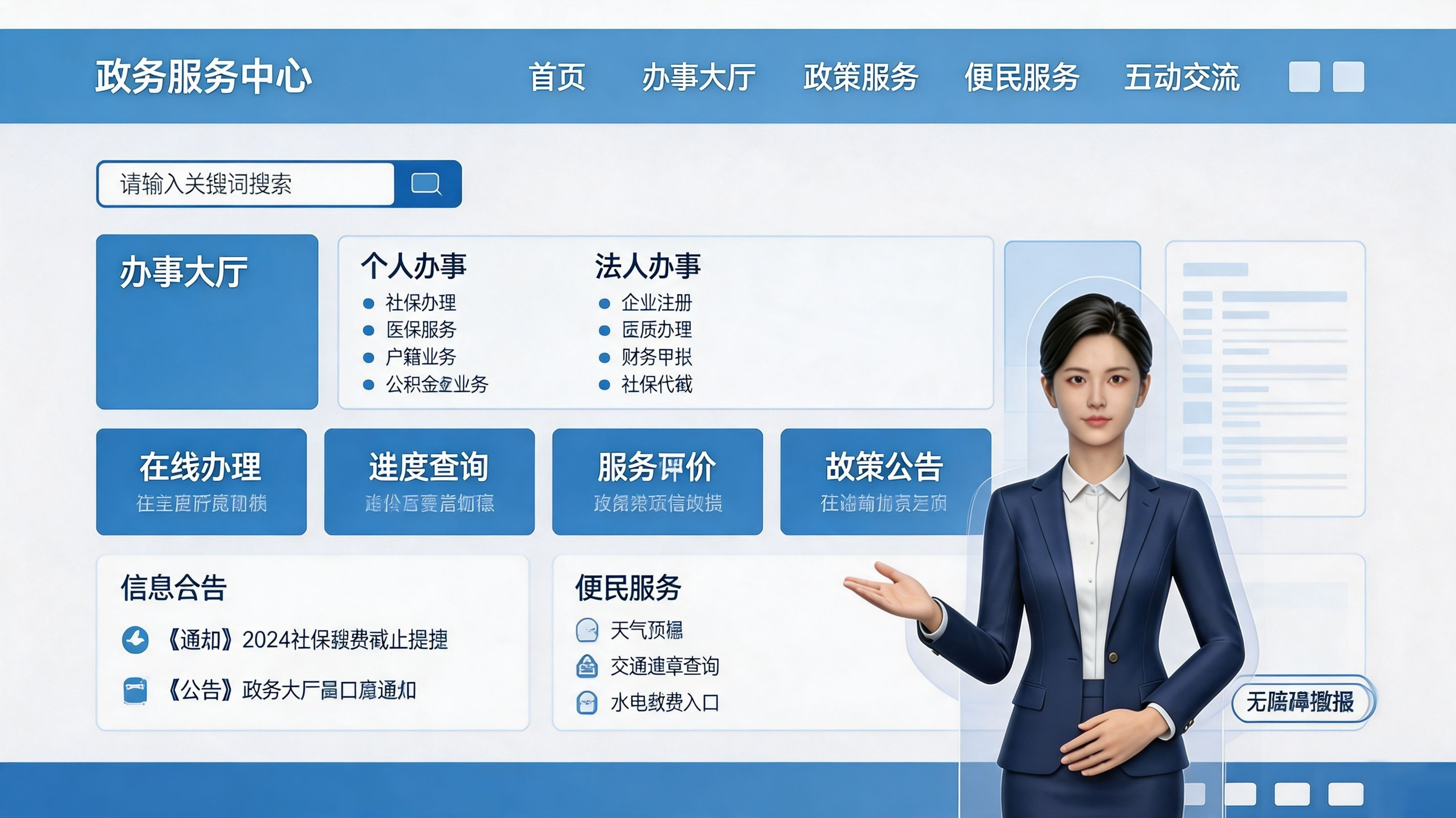 政务服务网站