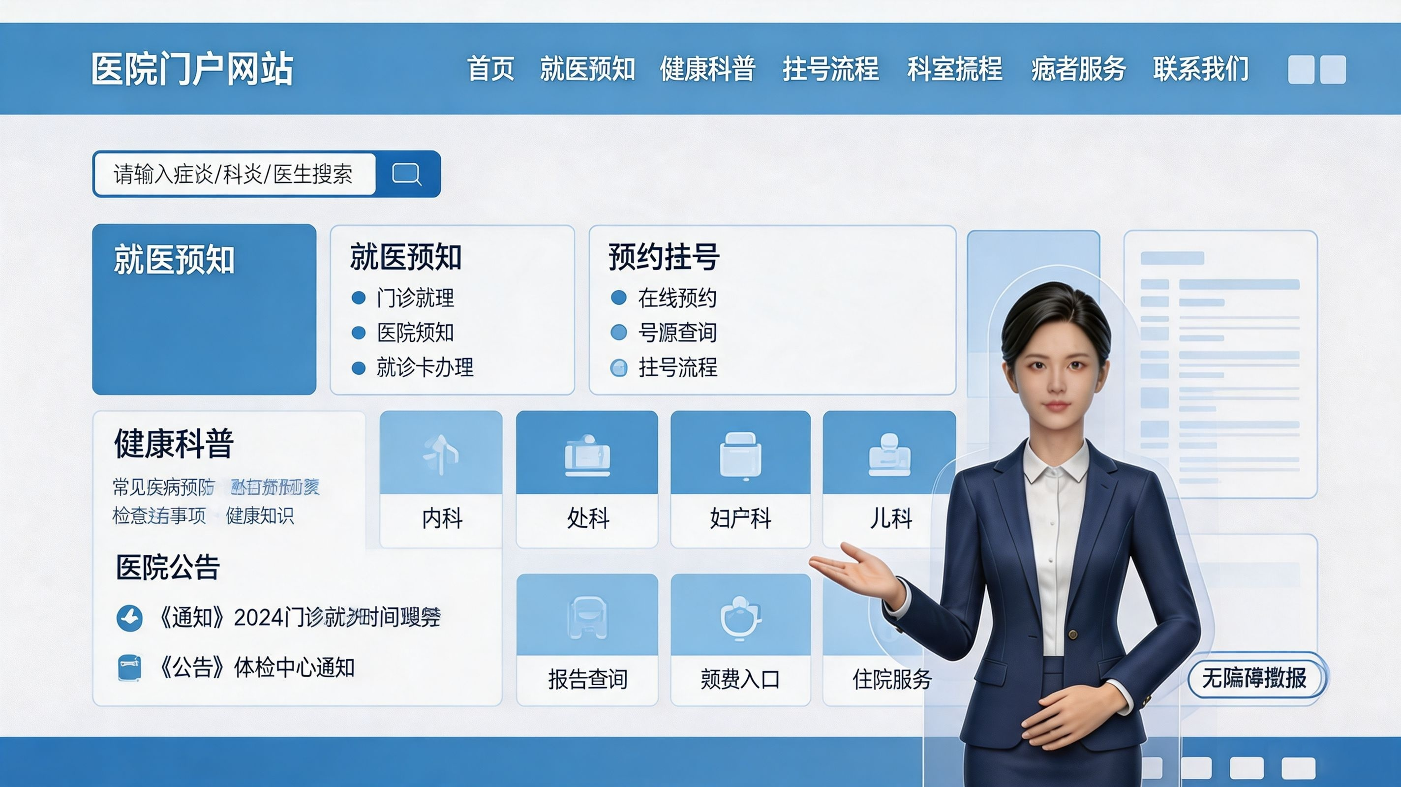 医院门户网站