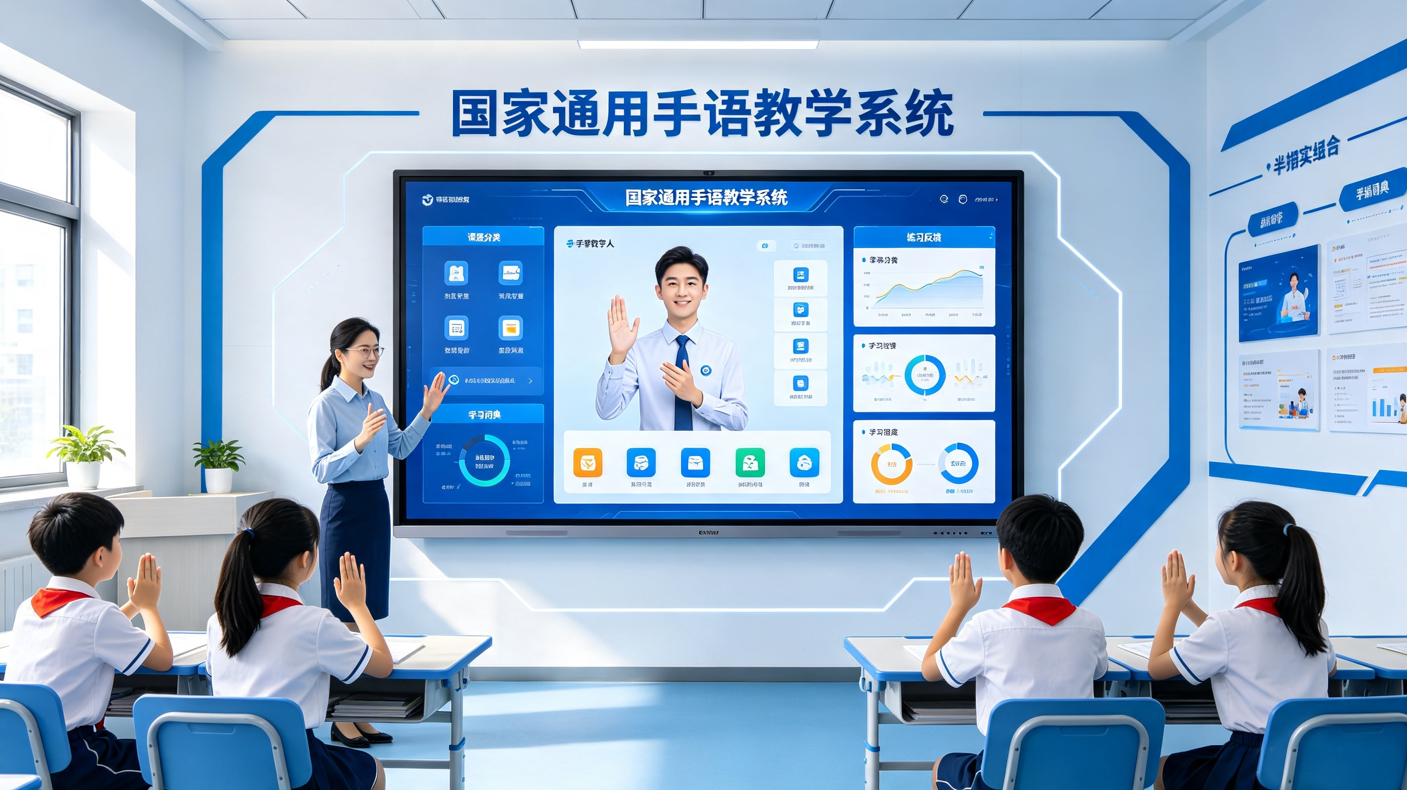国家通用手语 AI 教学系统