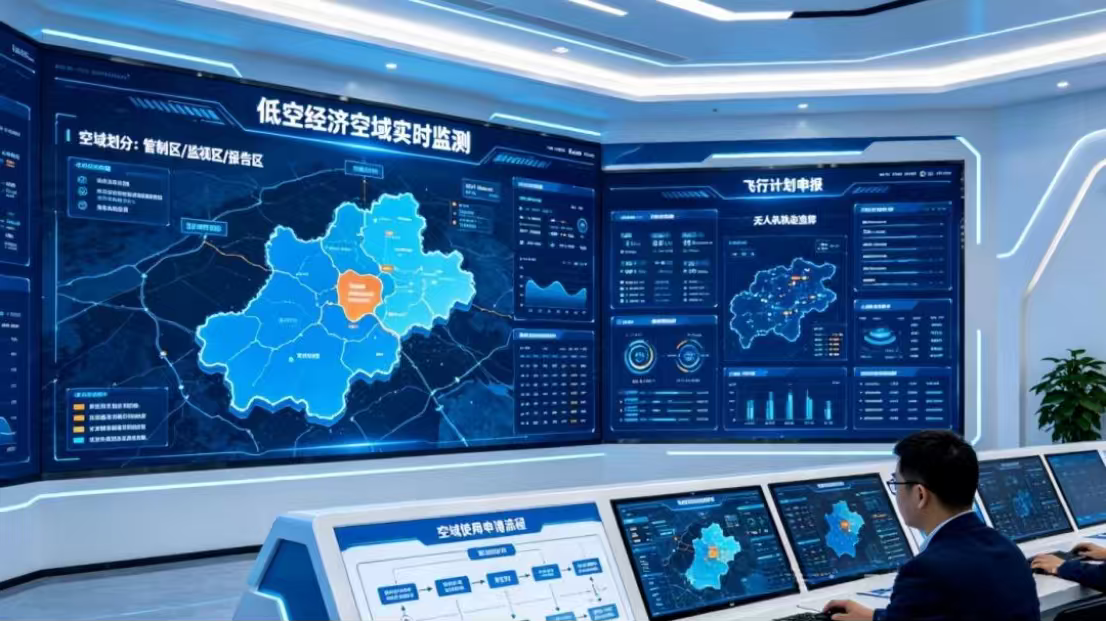 低空空域实时监测管控平台