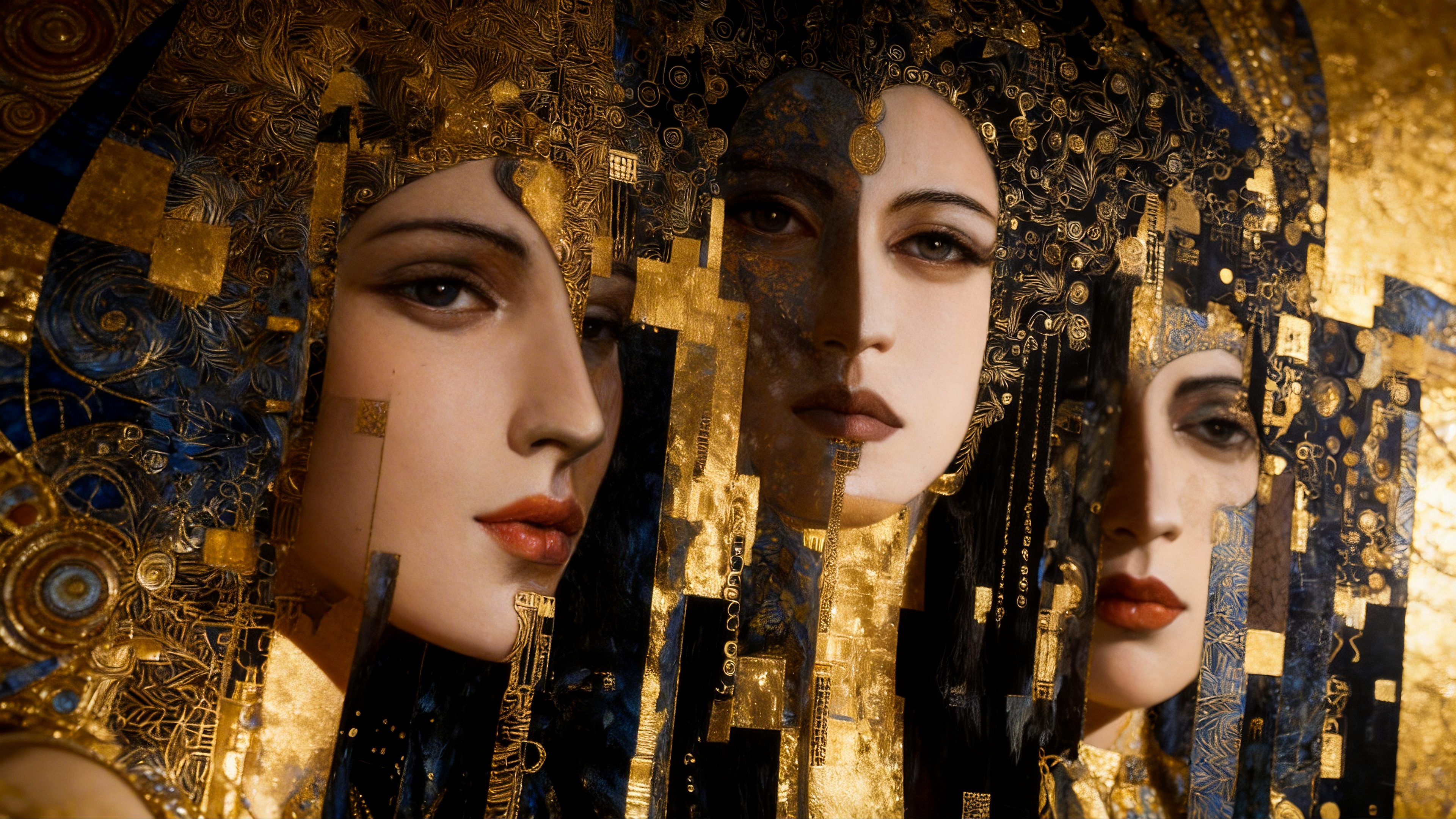 Gilded Mirror Axis
