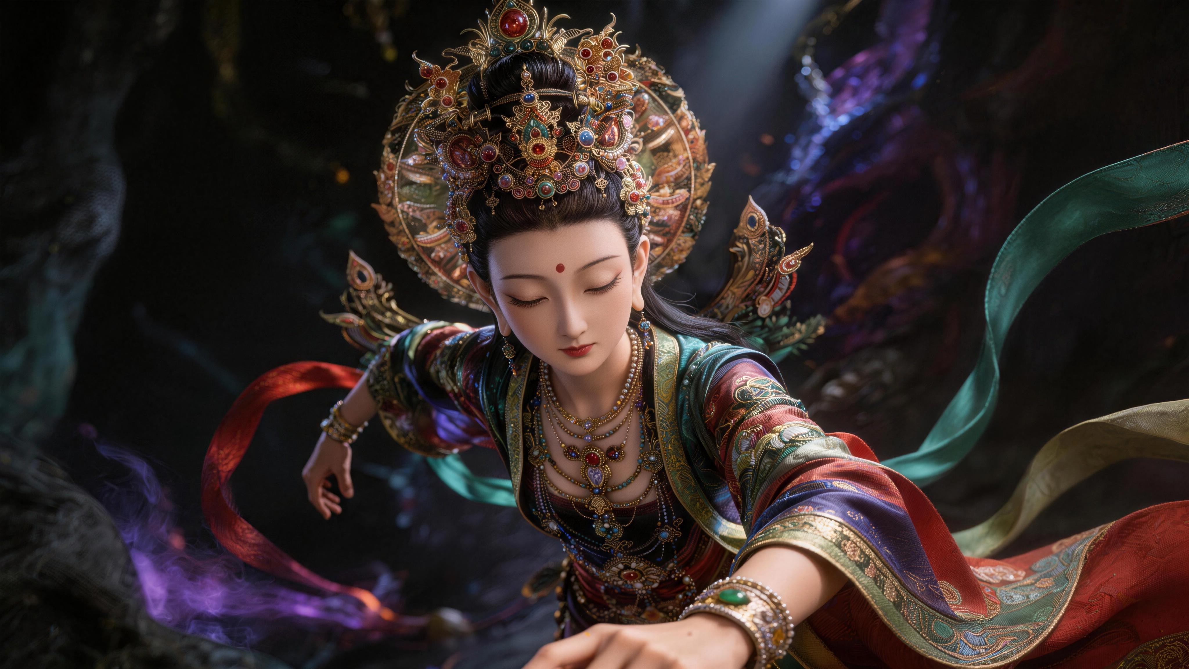 Luminous Beads · Ethereal Spirit Form