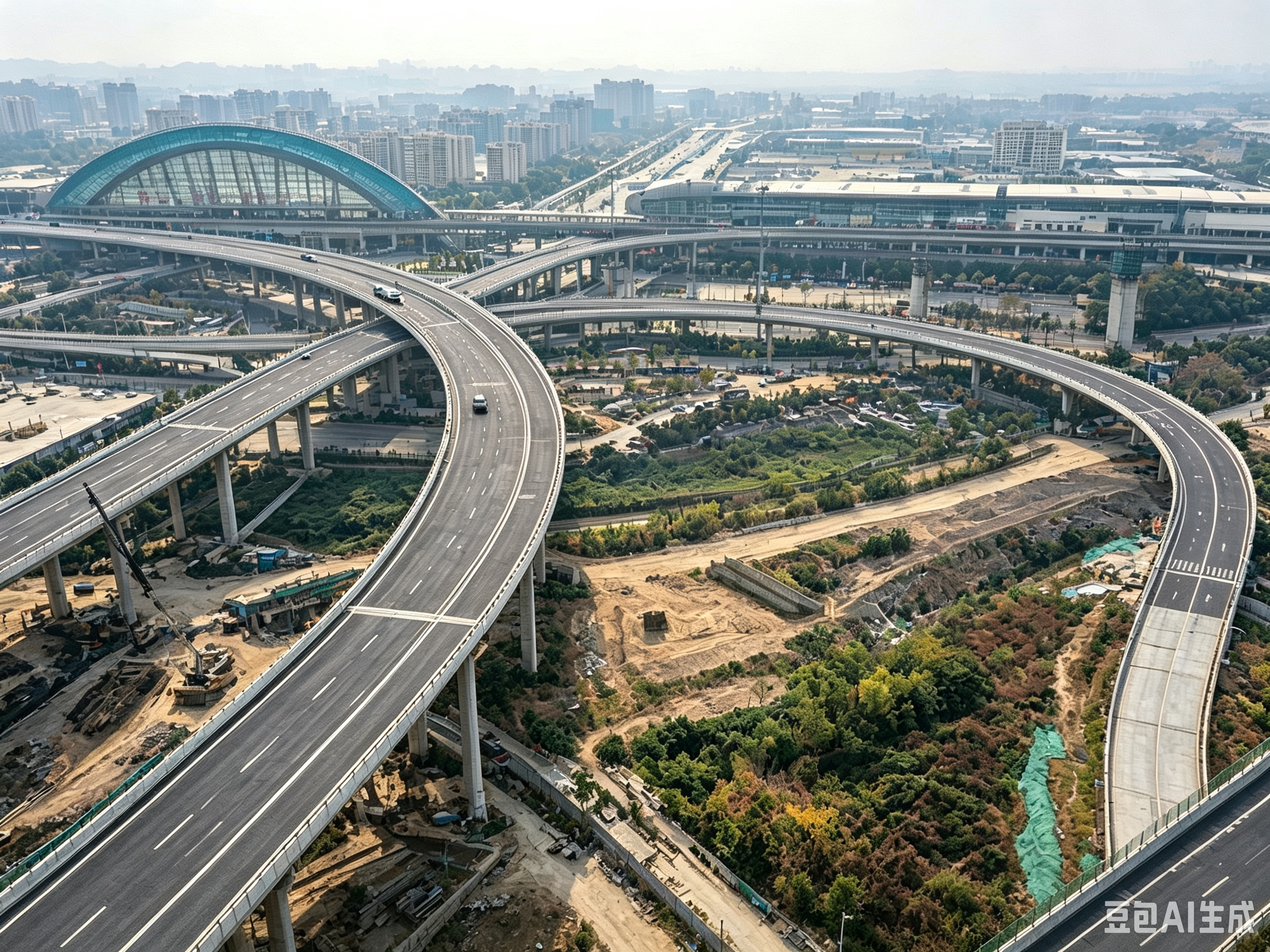 Guangzhou Baiyun International Airport the second expressway