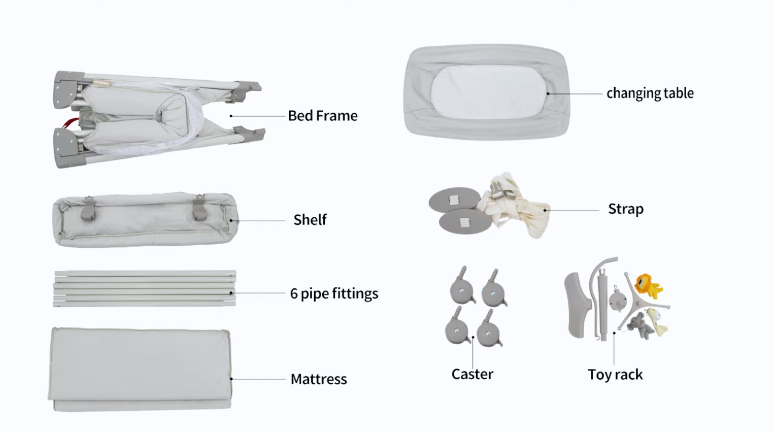 Installation parts diagram