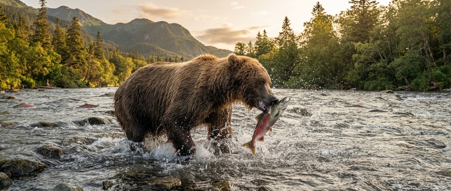 Alaska Bear Viewing: 8 Days – Anchorage, Homer, Clark Lake / Katmai