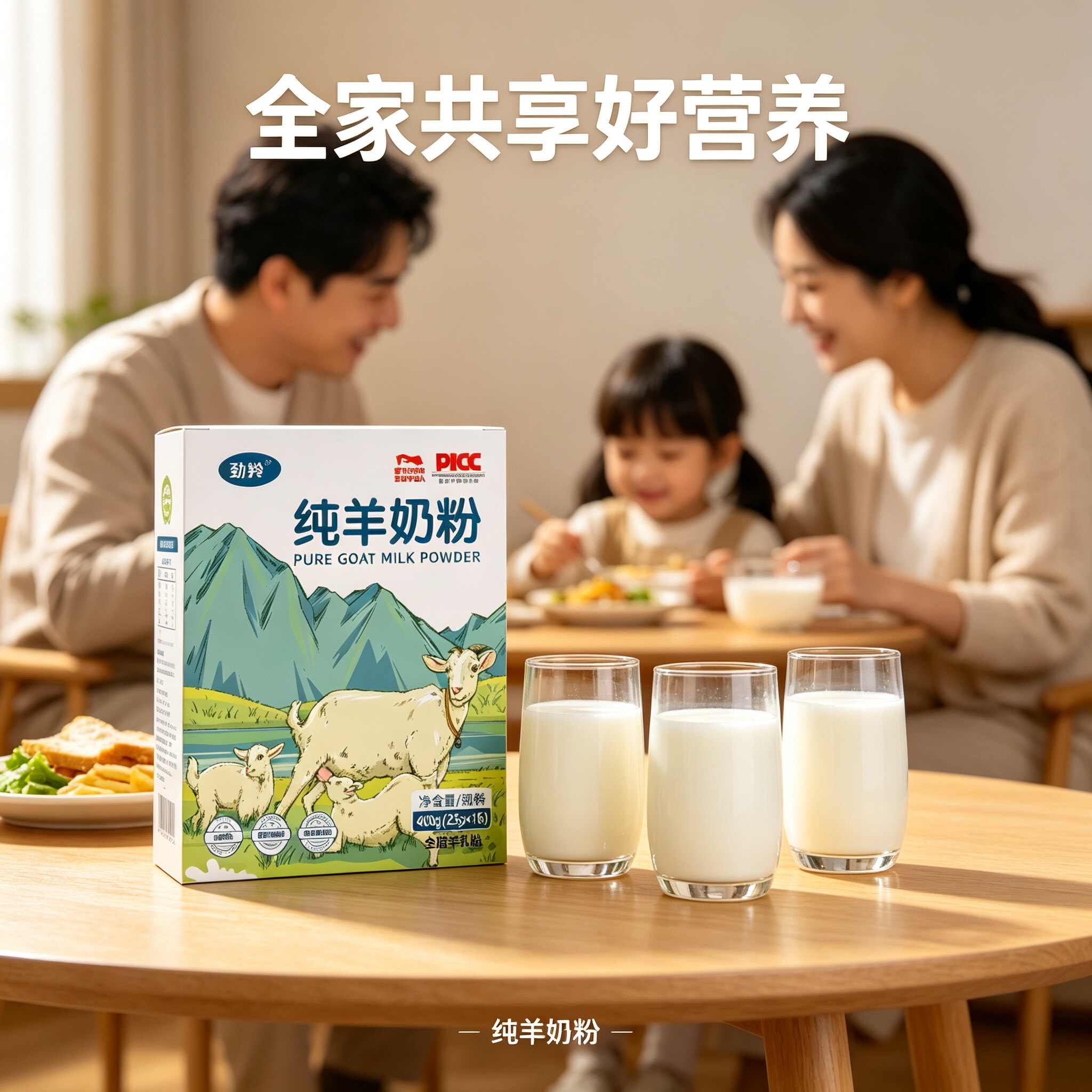 劲羚全家营养羊奶粉