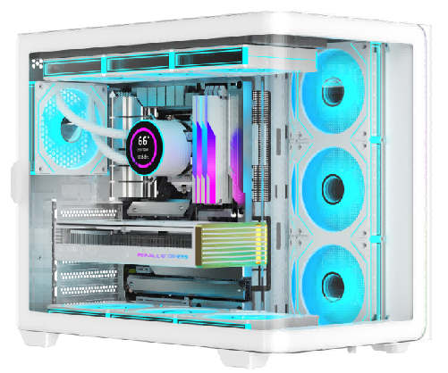 AOC CG455W Curved-glass PC case