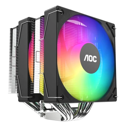 AOC T6RB Dual-tower ARGB CPU air cooler