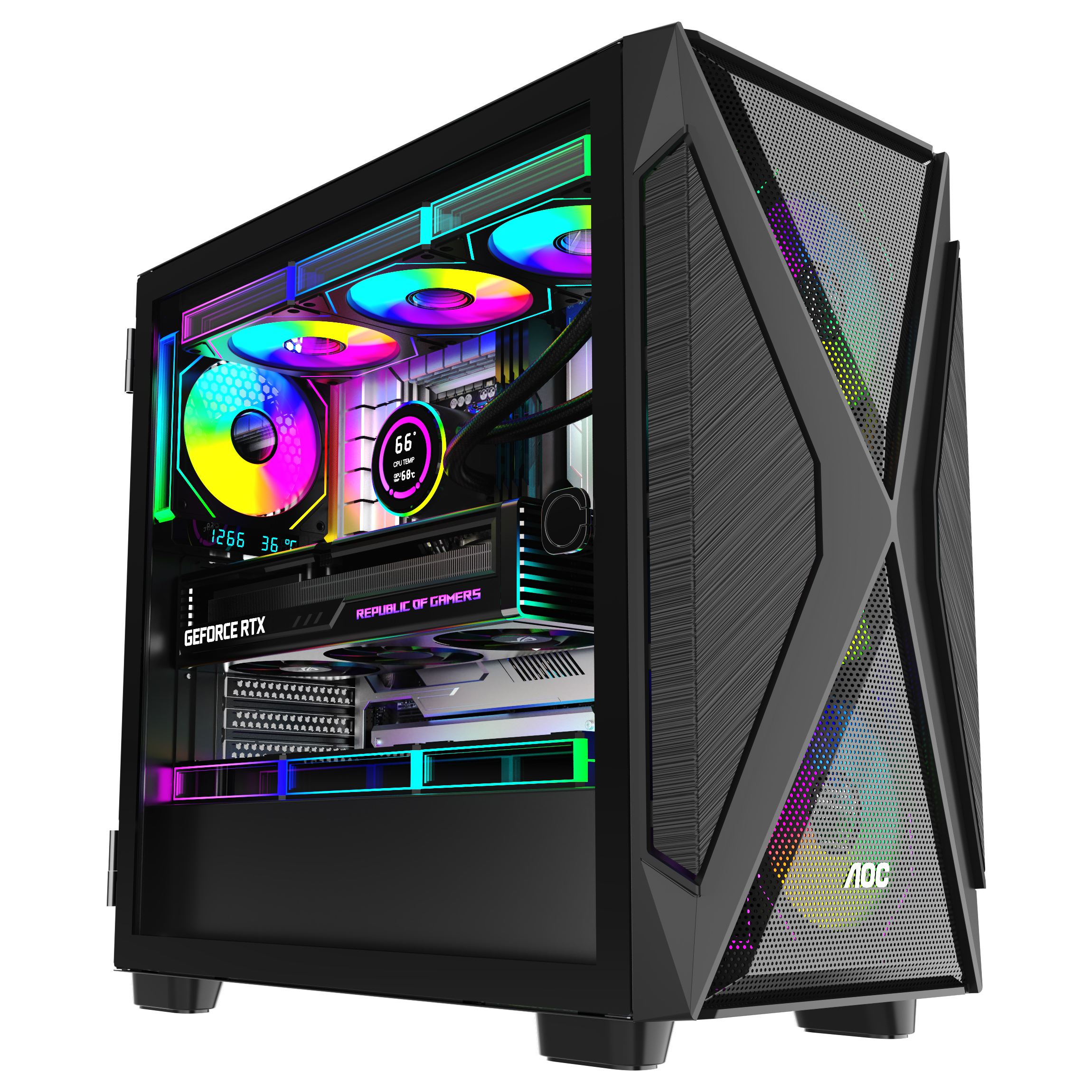AOC CG421B PC case