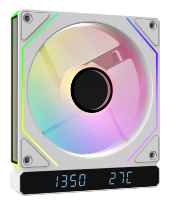 AOC T1200RW ARGB case fan