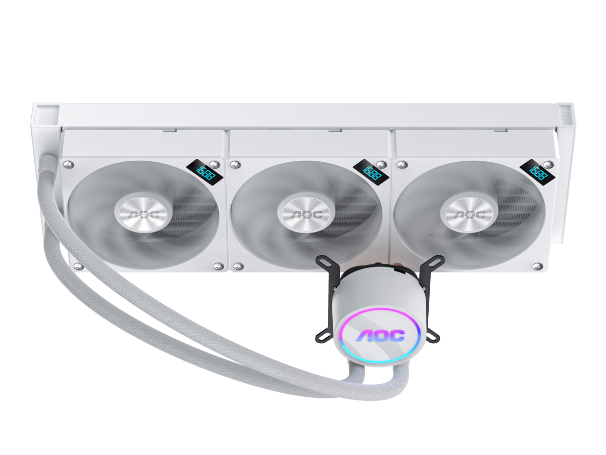 AOC T360NW White Liquid CPU cooler