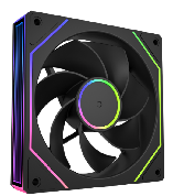 AOC 棱镜八代反叶黑色 ARGB frame case fan
