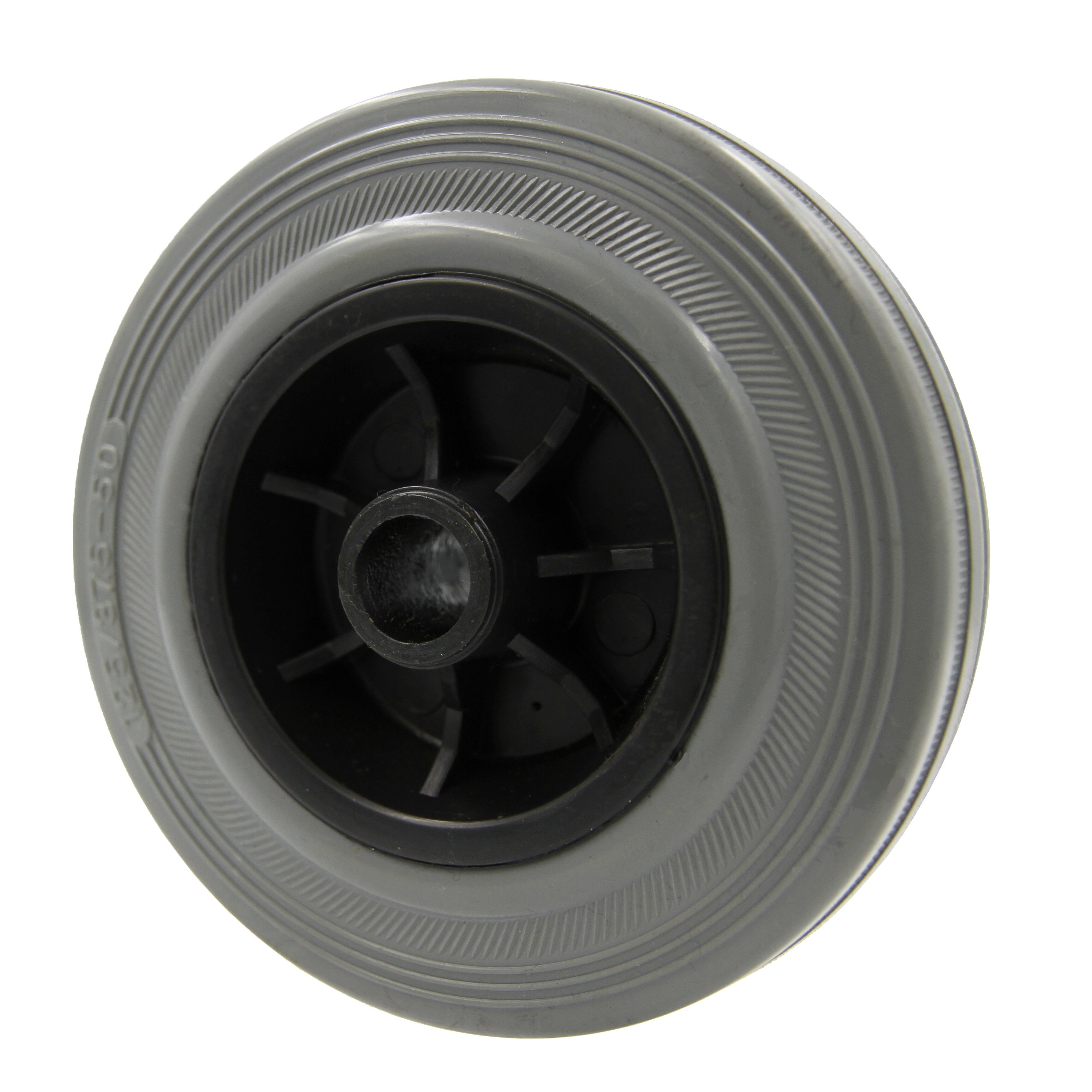 Gray Rubber PP Core Wheel