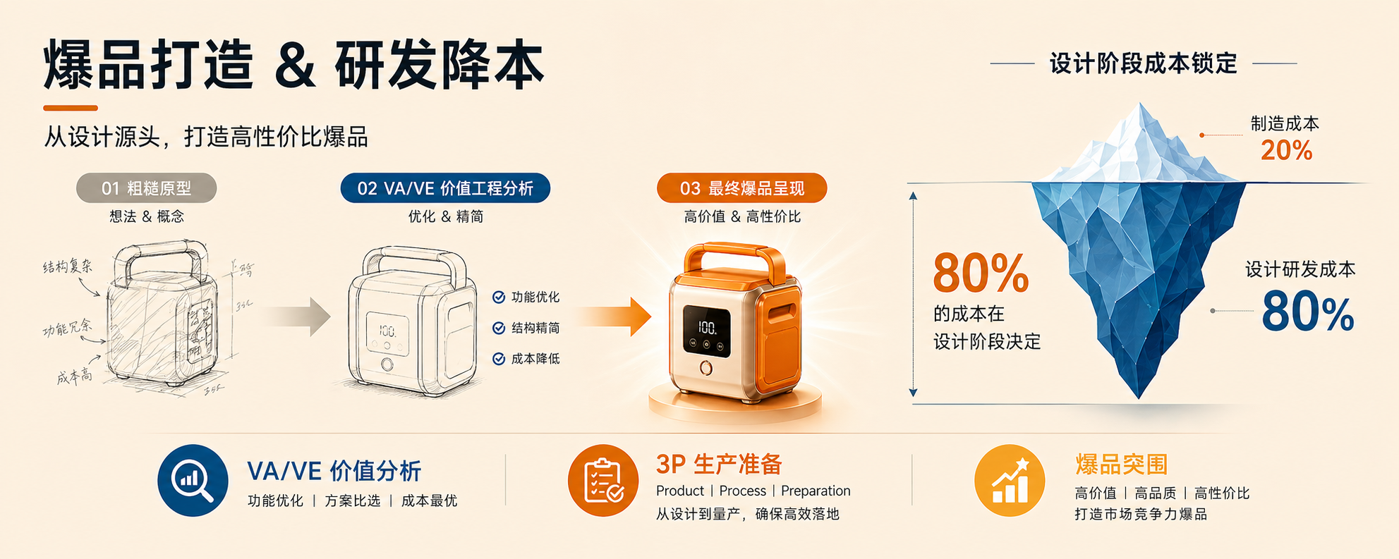 爆品打造&研发降本