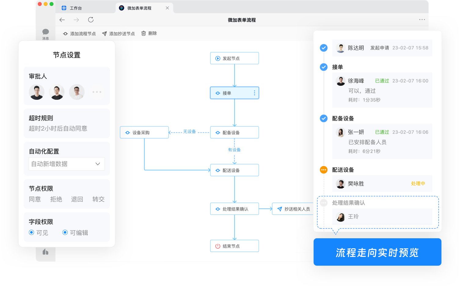 Visual workflow designer