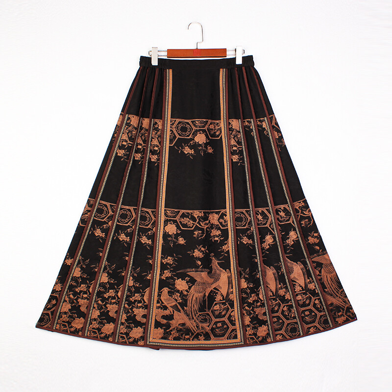 Xiangluoju Fuyao · Xiangyun Sha Half-Skirt, New Chinese Style Women's Wear