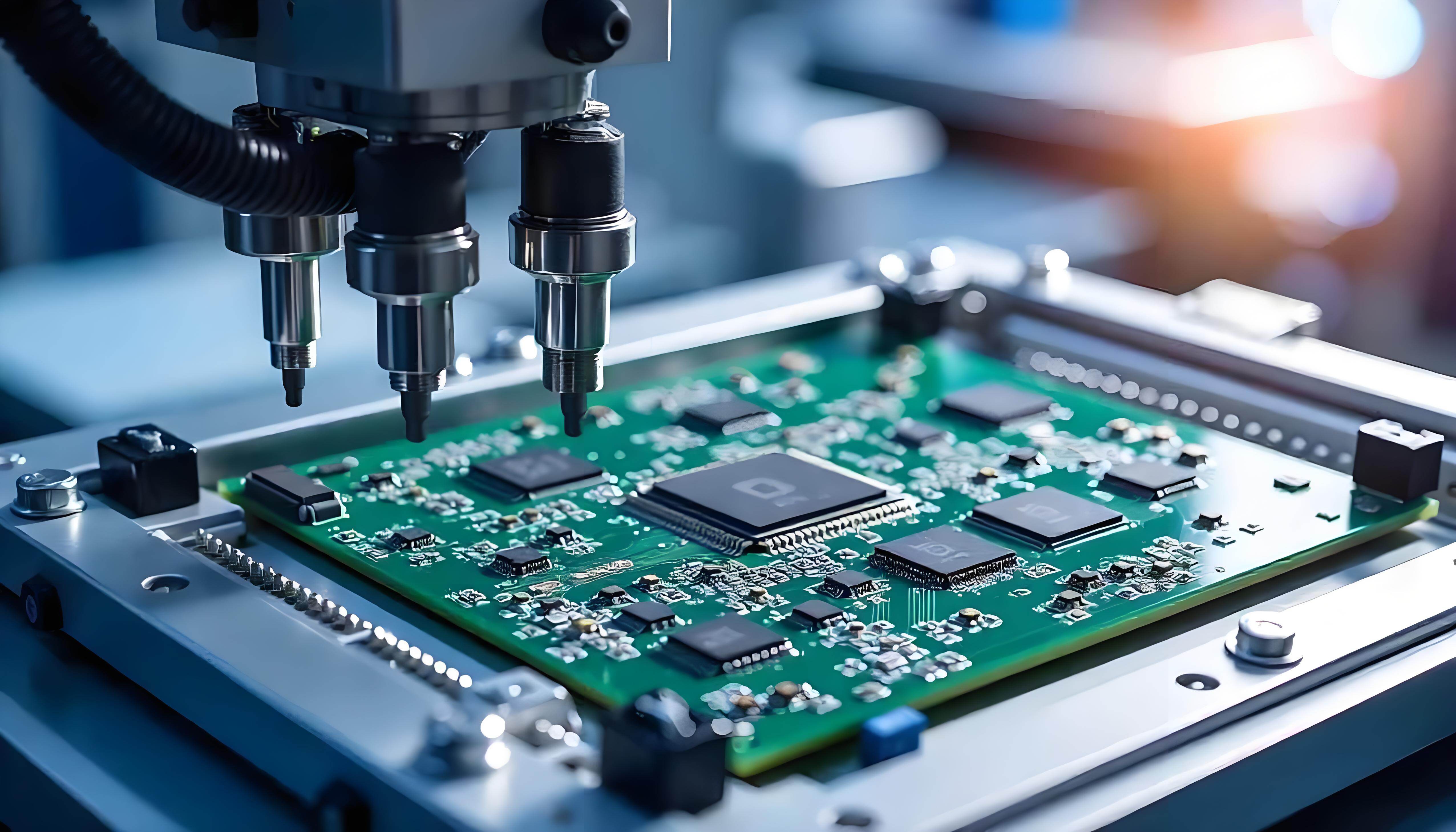 SMT application scenario: High-speed placement driven by a linear motor with an iron-core central coil.