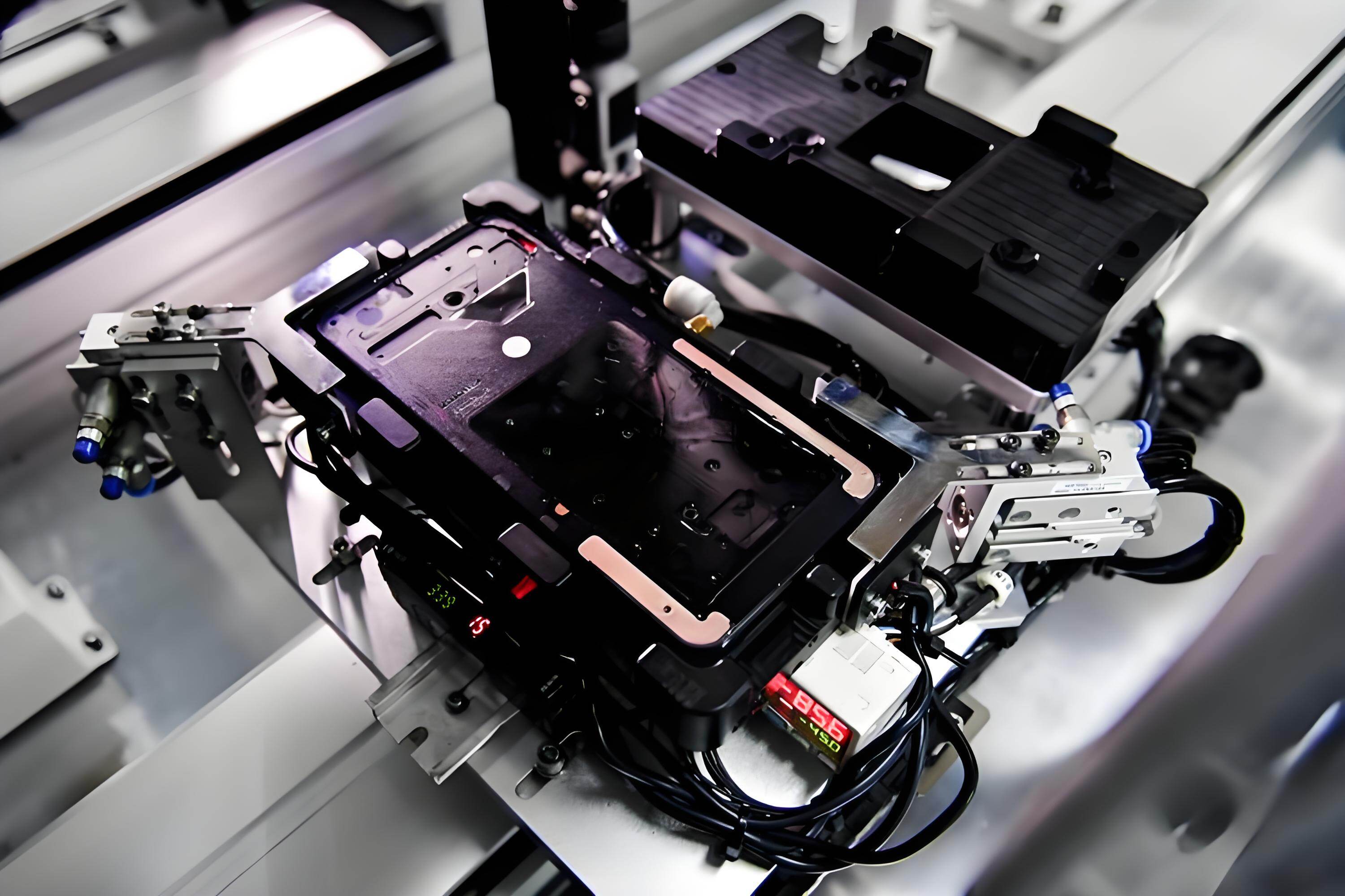Mobile Panel Bonding Application: Direct-Drive Precision Platform Enables Flexible Alignment