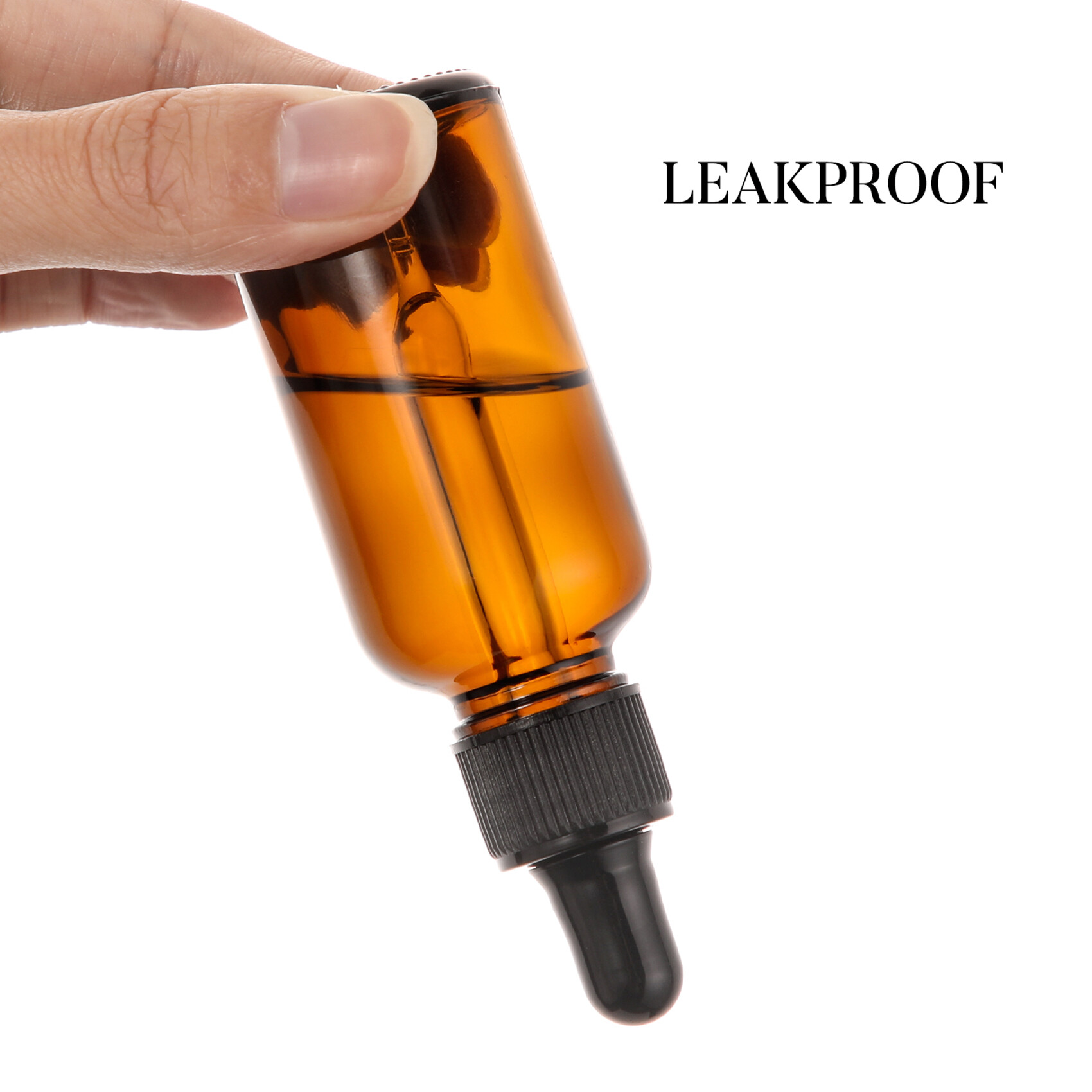 4 Pack, 2 oz Bottles with Dropper & 1 Funnel & 4 Labels - Essential Oils Bottles for Health, Personal Care & Beauty - 60ml Thick Dark Amber Glass Tincture Bottles, Refillable Cosmetic Containers view 8