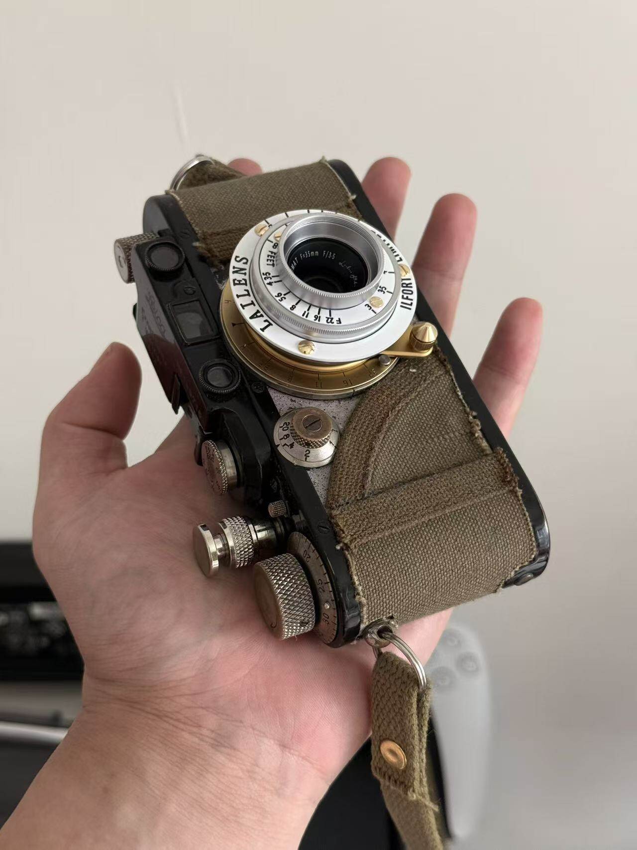 LAILENS Lens with Canvas Camera Case