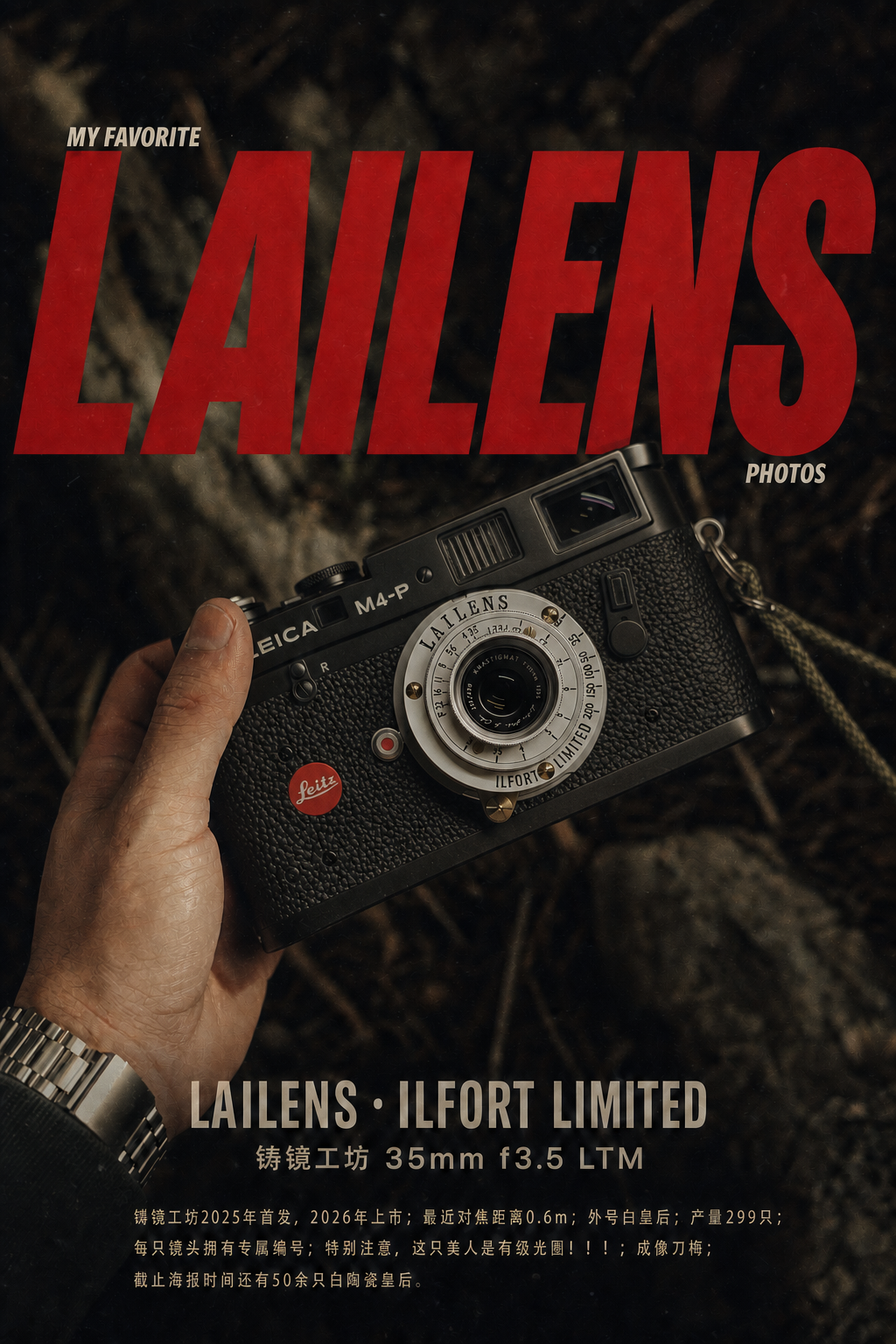 LAILENS 35mm f/3.5 Poster - Handheld Camera