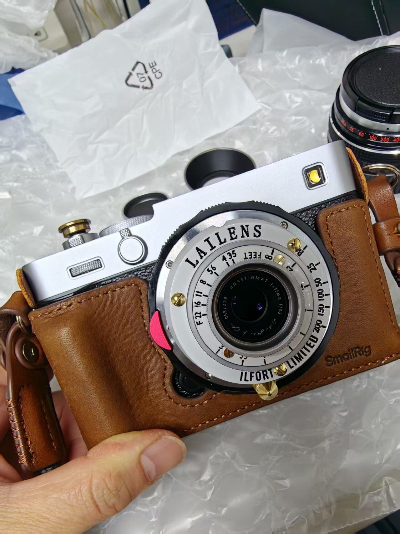 LAILENS lenses for handheld Fujifilm GFX