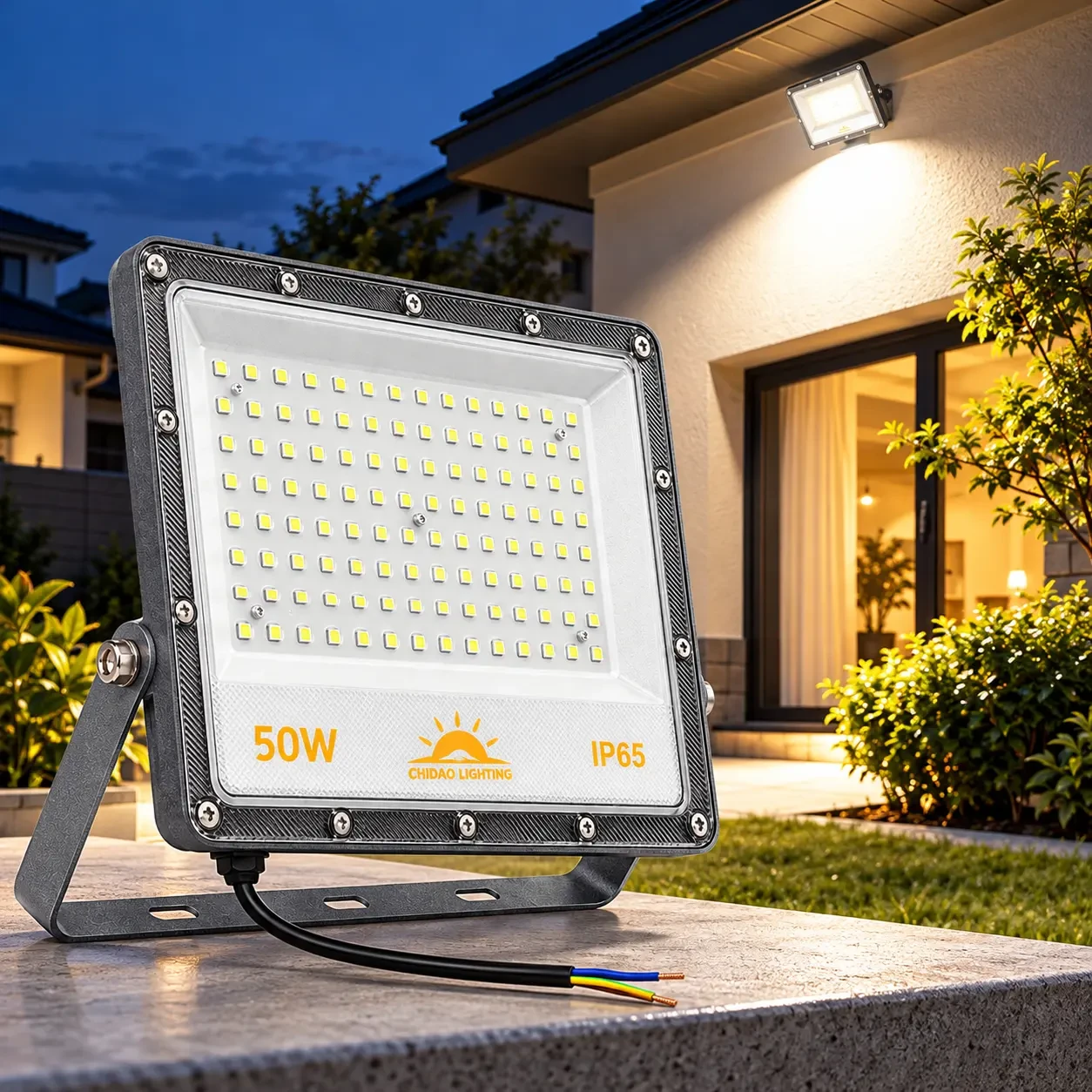 Slim Floodlight With PC Lens
