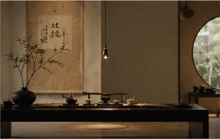CHAYAN TEA private tea room interior