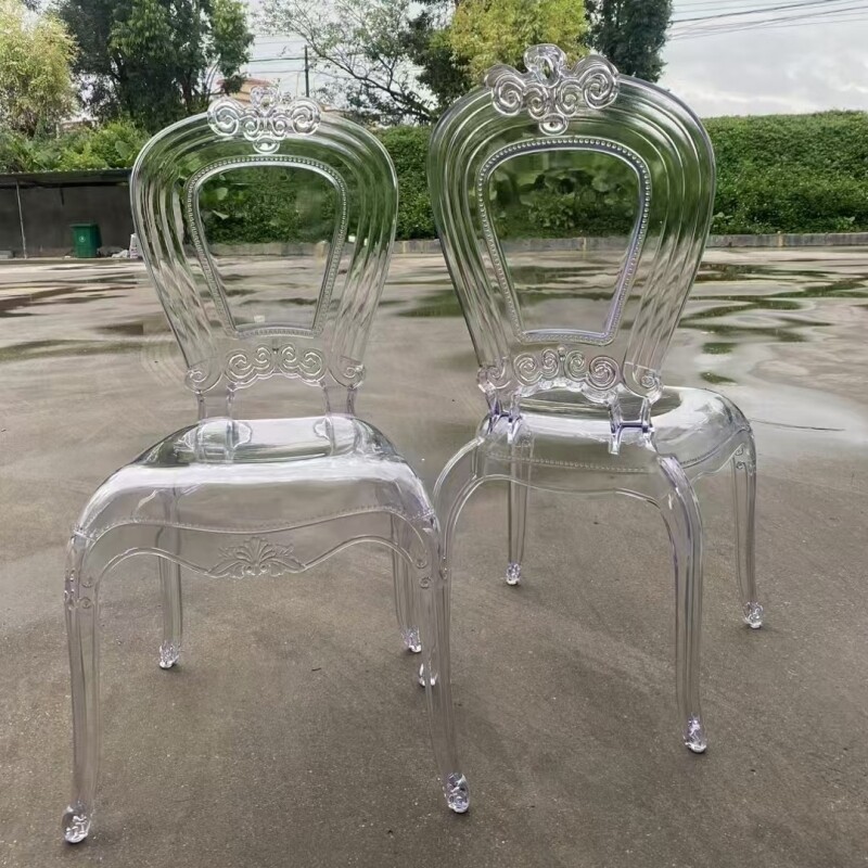 Clear Plastic Chair Series 03 - view 2
