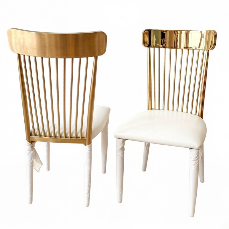 Stainless Steel Dining Event Wedding Chair Series 08 - view 1