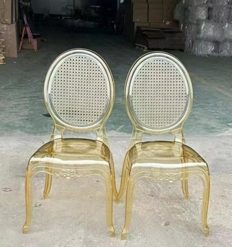 Clear Plastic Chair Series 04 - view 4