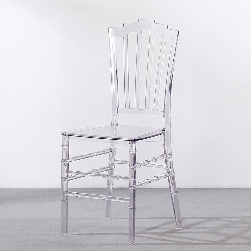 Clear Plastic Chair Series 04 - view 1