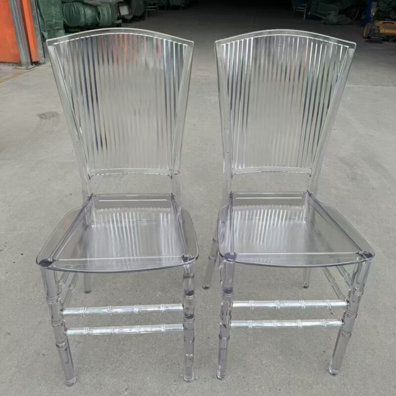 Clear Plastic Chair Series 03 - view 4