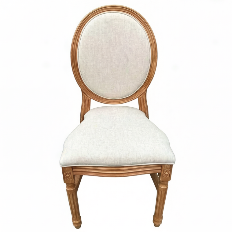 Wooden Look Like Resin Plastic Event Chair Series 01 - view 1