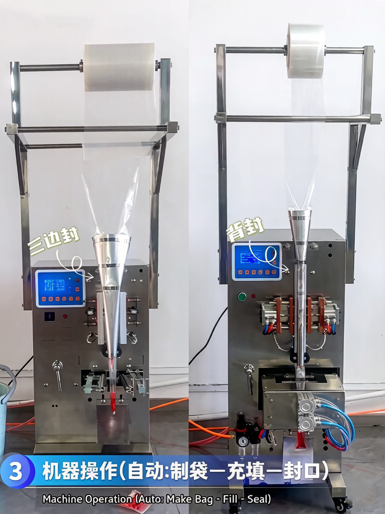Ice Pop Jelly Stick Packing Machine - view 2
