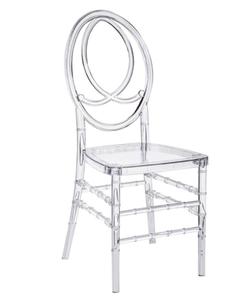 Clear Plastic Chair Series 01 - view 1
