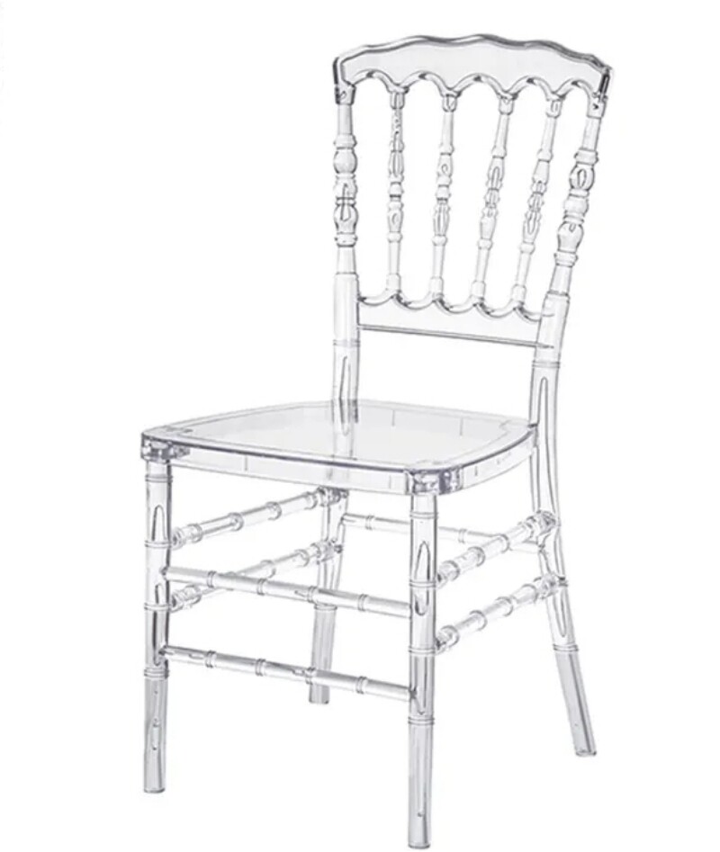 Clear Plastic Chair Series 01 - view 3